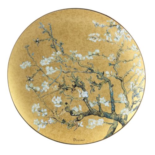 Goebel Vincent van Gogh Schale Mandelbaum Gold