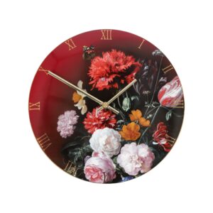Jan Davidsz de Heem Wanduhr Blumen in Vase