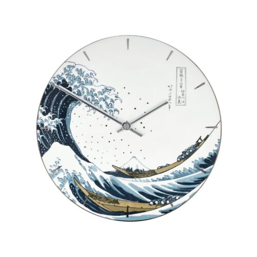 Katsushika Hokusai Wanduhr Die Welle