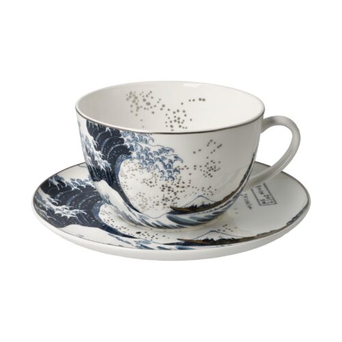 Katsushika Hokusai Milchkaffeetasse  Die Welle