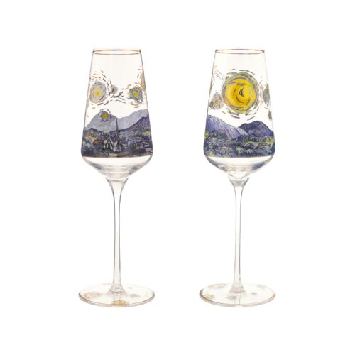 Goebel Vincent Van Gogh Sektglas Sternennacht