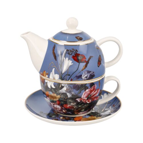Jan Davidsz de Heem Tea for One Sommerblumen
