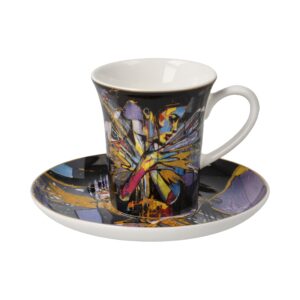 Lana Frey Espressotasse mit Unterteller Fire in the Belly