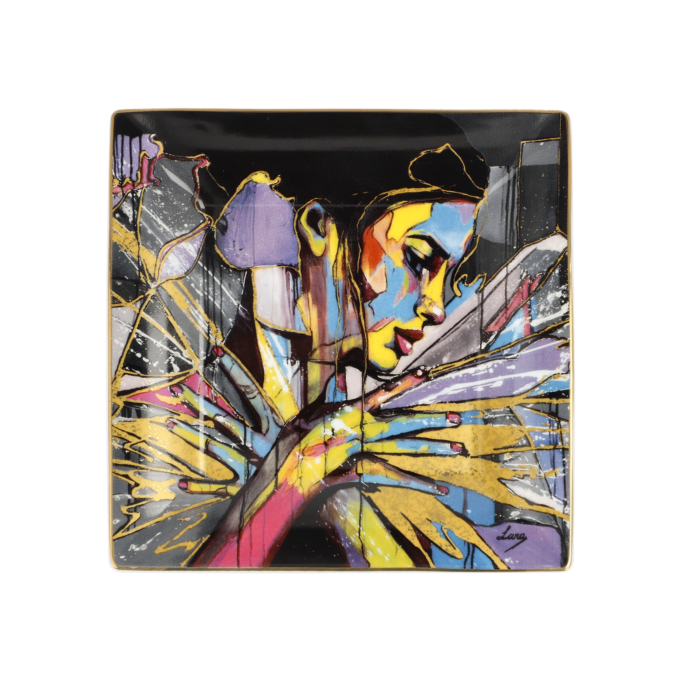 Lana Frey Schale Fire in the Belly