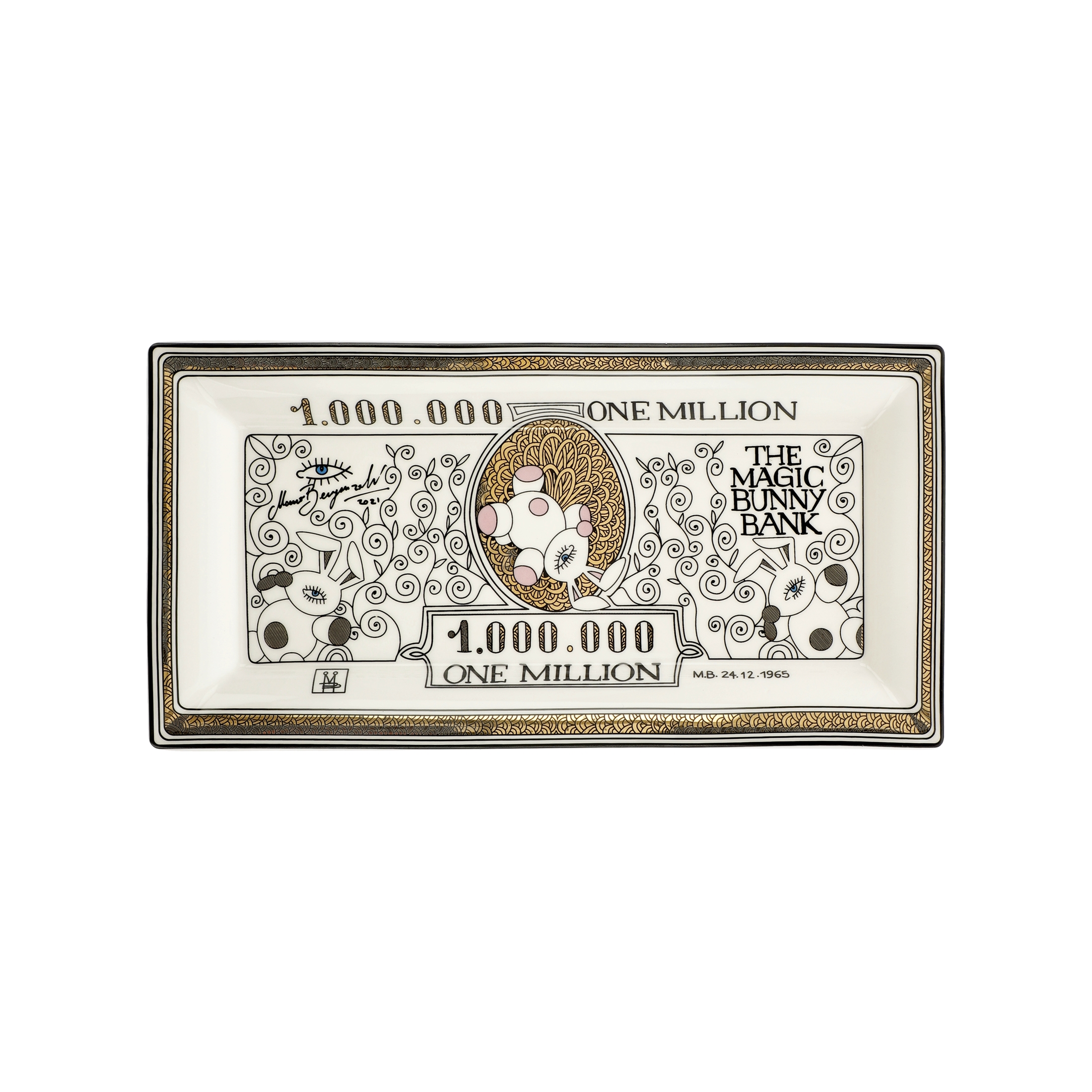 Goebel Pop Art Mauro Bergonzoli Schale One Million