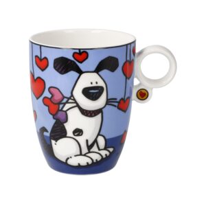 Goebel Pop Art Ed Heck Künstlertasse Love Dog