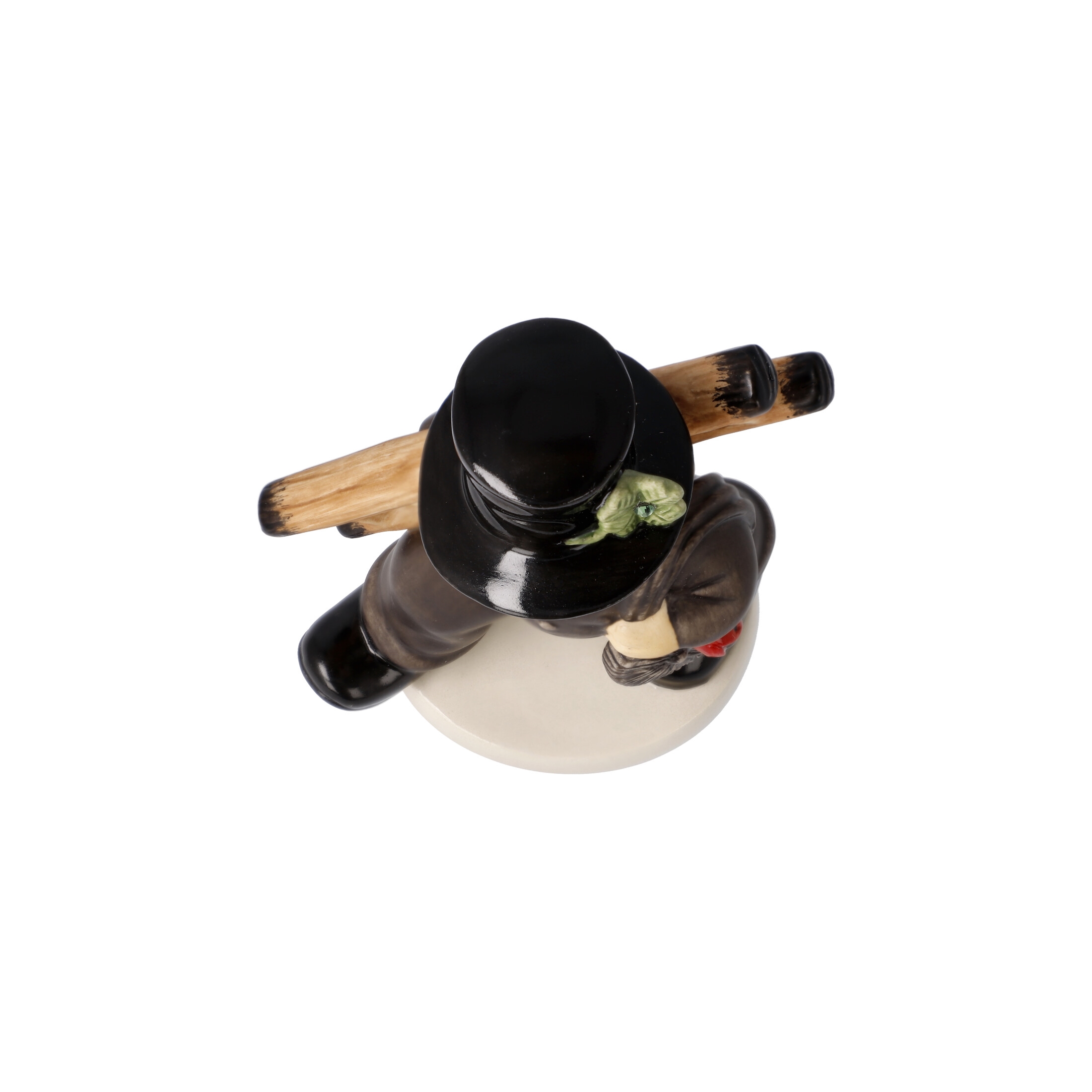 Figur Schornsteinfeger mit Kleeblatt – Bild 6