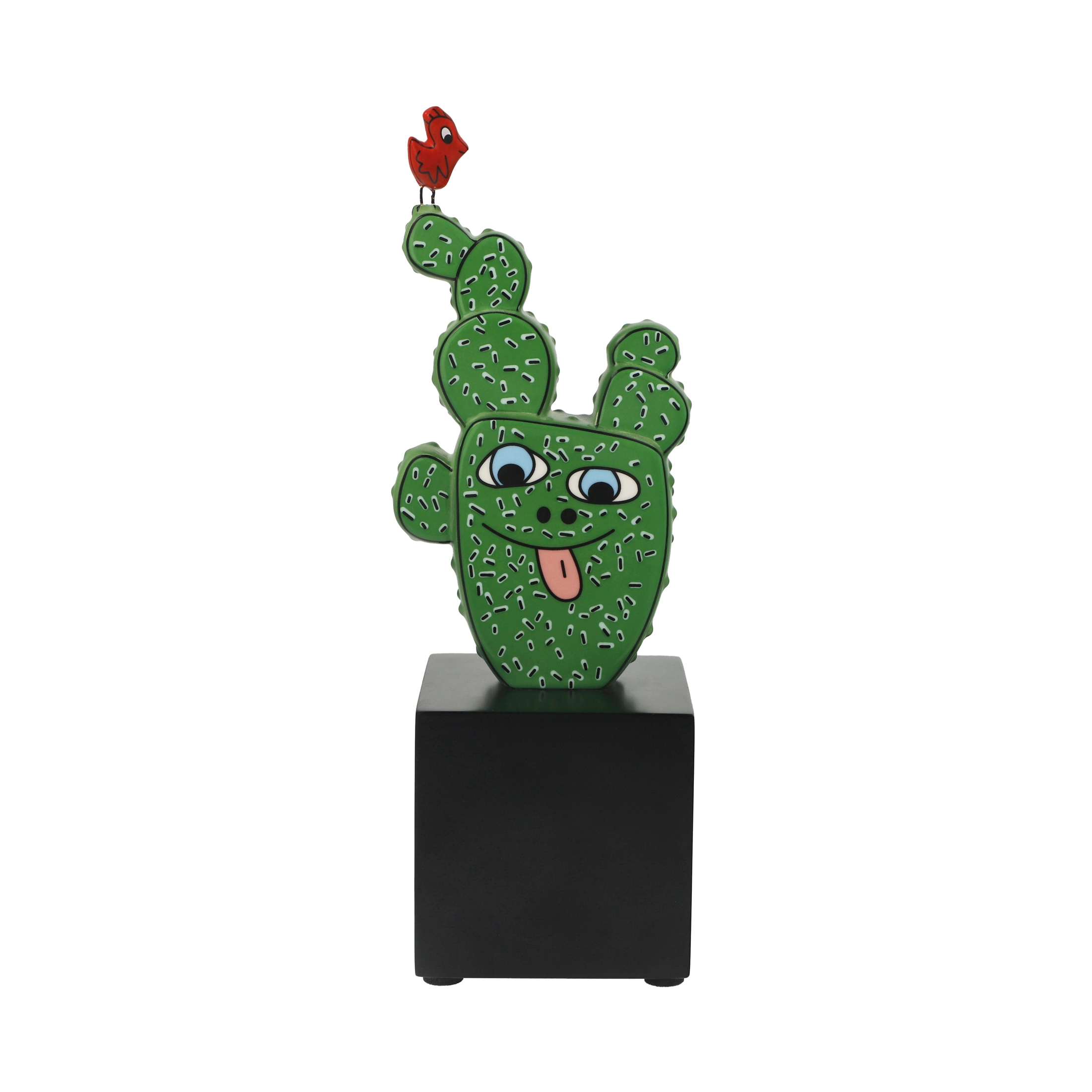 Goebel Pop Art James Rizzi Figur Cactus in Texas – Bild 4