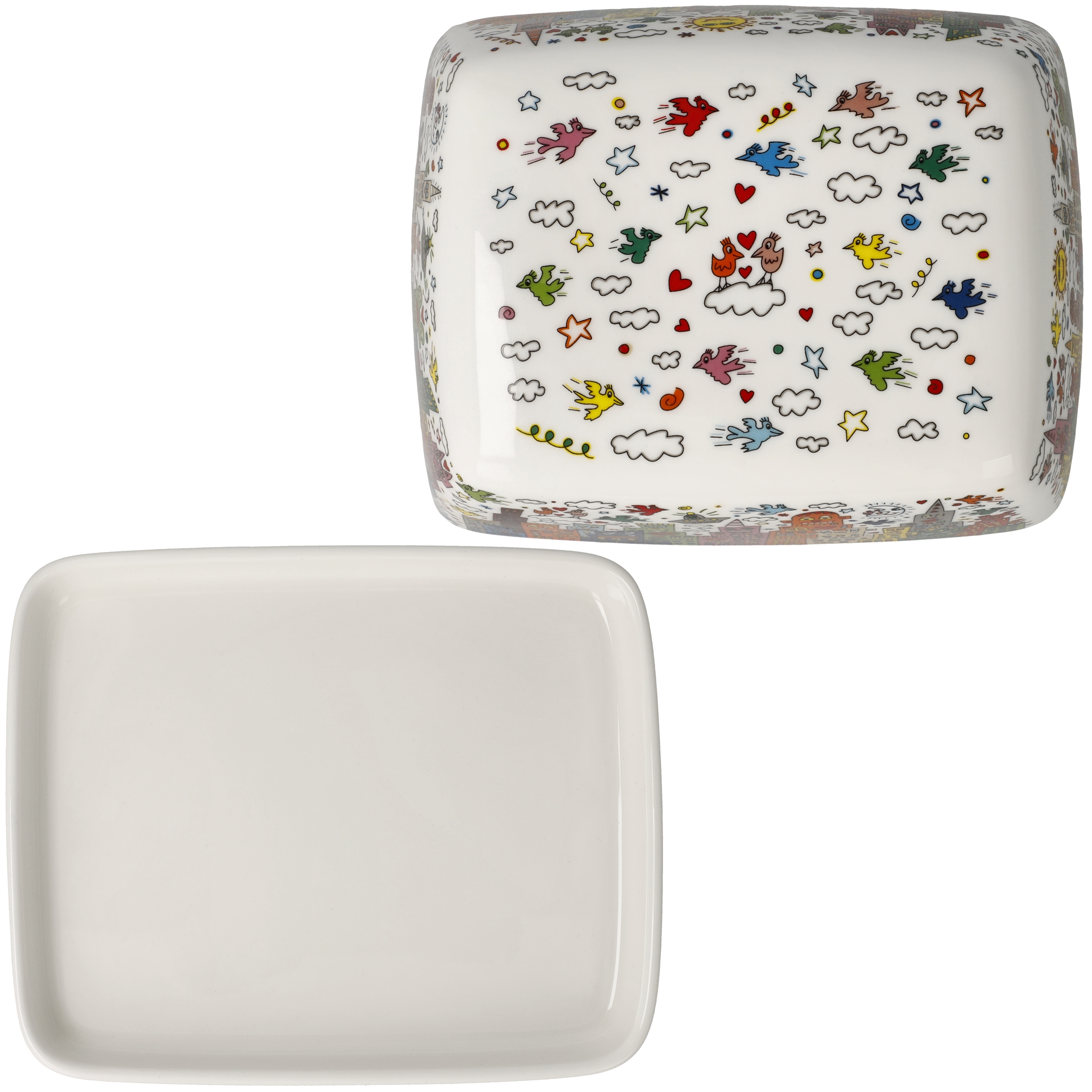 Goebel Pop Art James Rizzi Butterdose My New York City – Bild 6