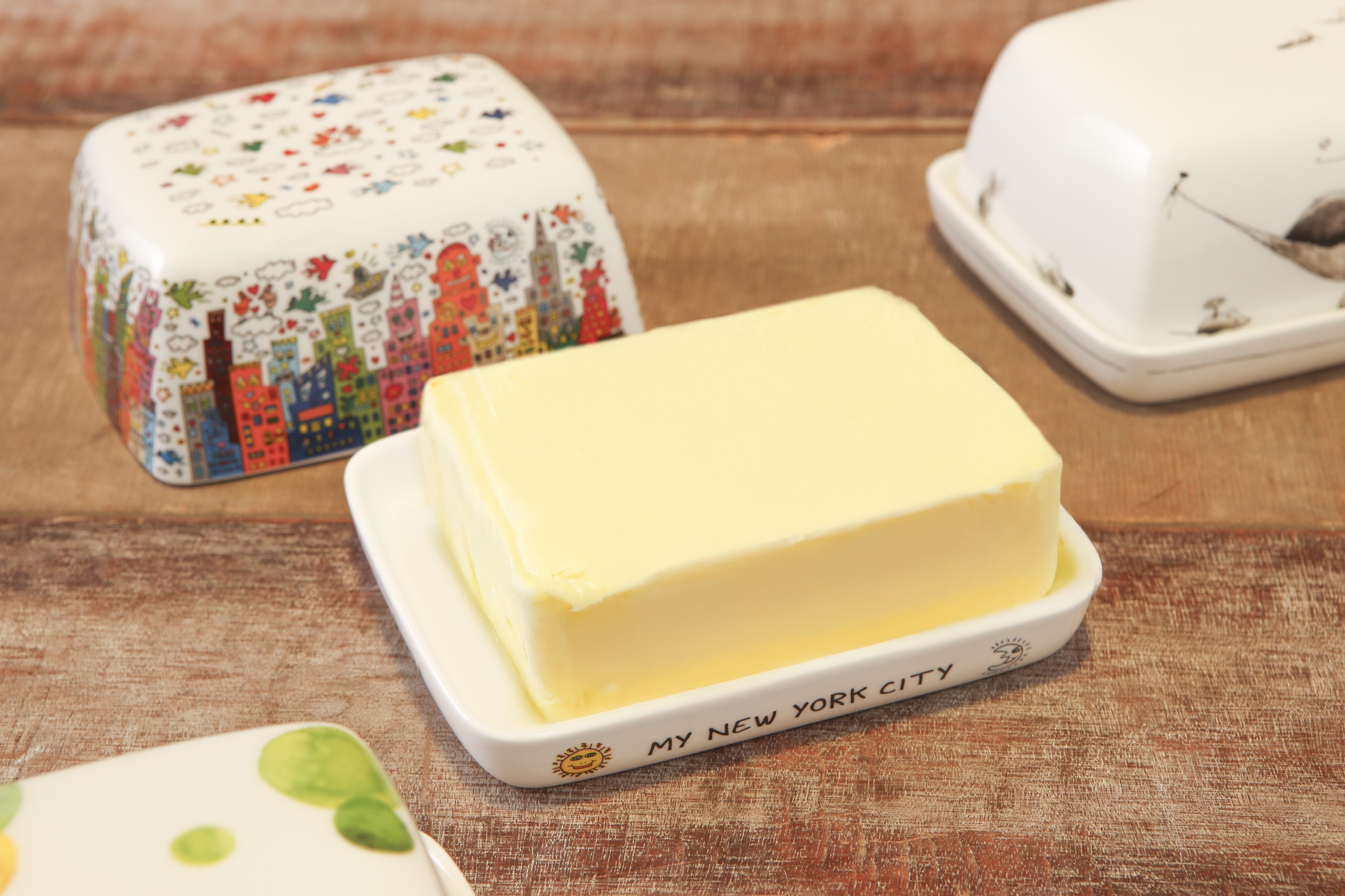 Goebel Pop Art James Rizzi Butterdose My New York City – Bild 2