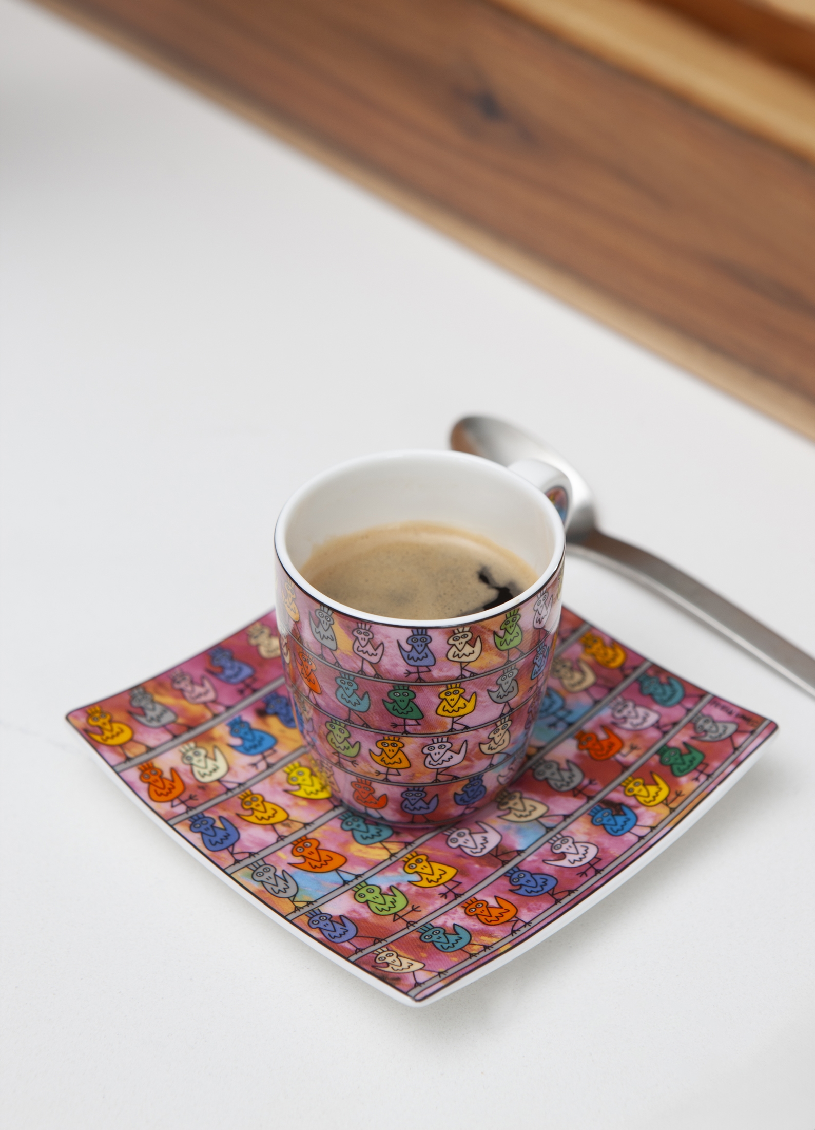 Goebel Pop Art James Rizzi Espressotasse We are the Birds – Bild 2