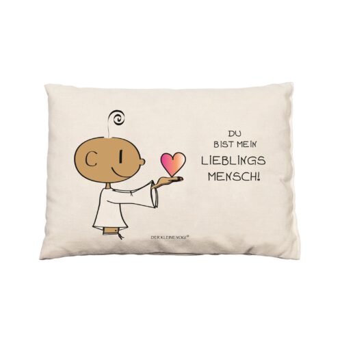 Goebel Der kleine Yogi Bio Zirbenkissen Du bist mein Lieblingsm.
