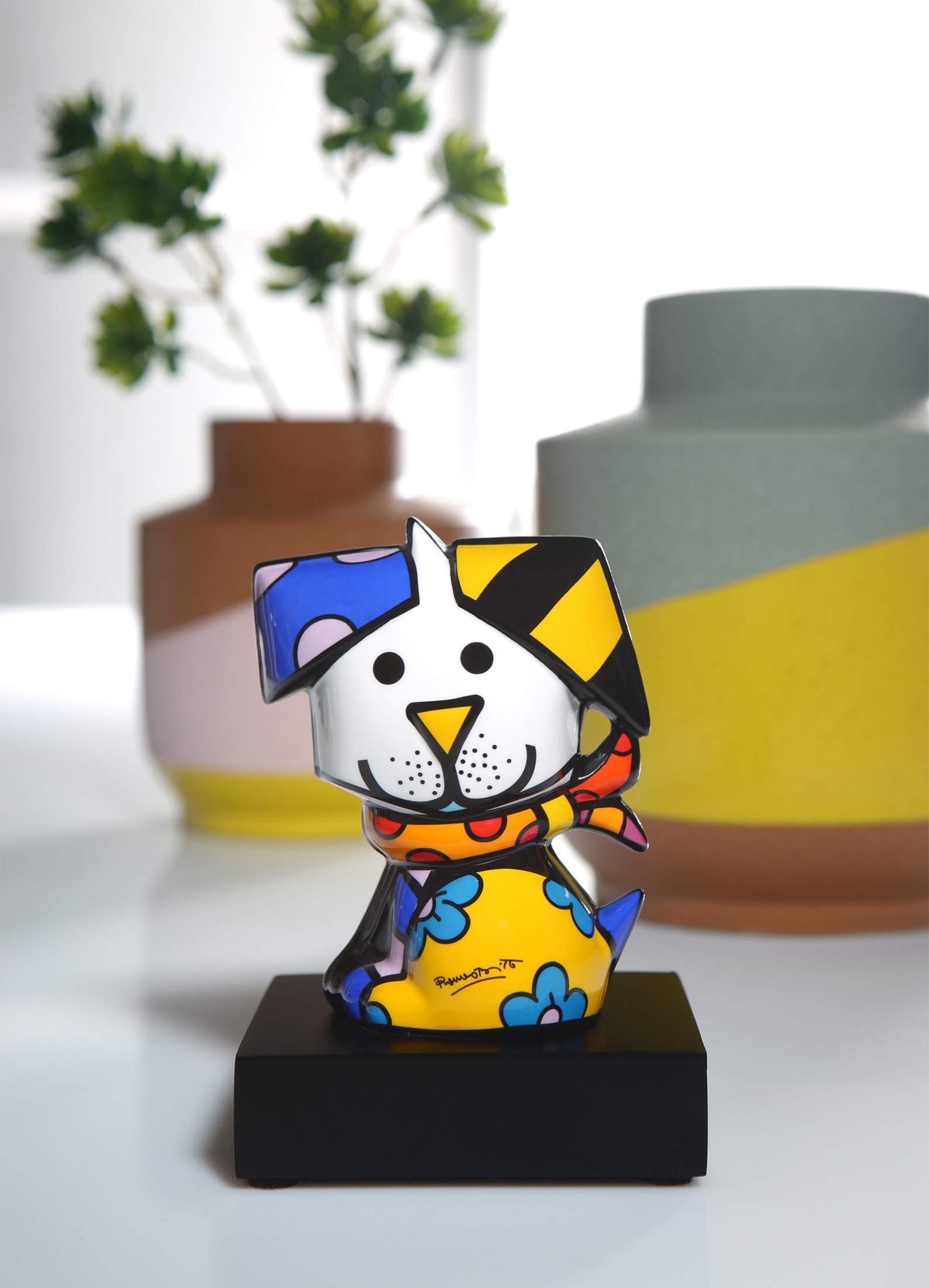 Goebel Pop Art Romero Britto Figur Coco – Bild 2