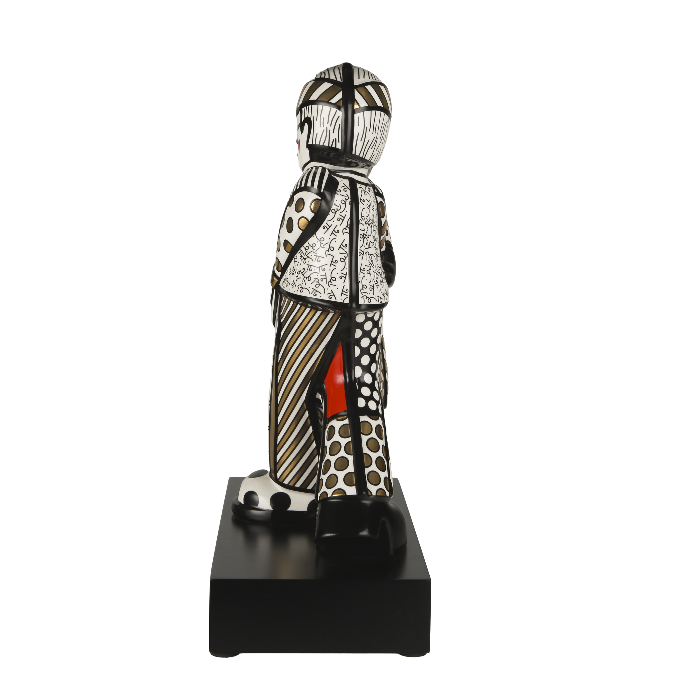 Goebel Pop Art Romero Britto Figur Golden Cheek to Cheek – Bild 3