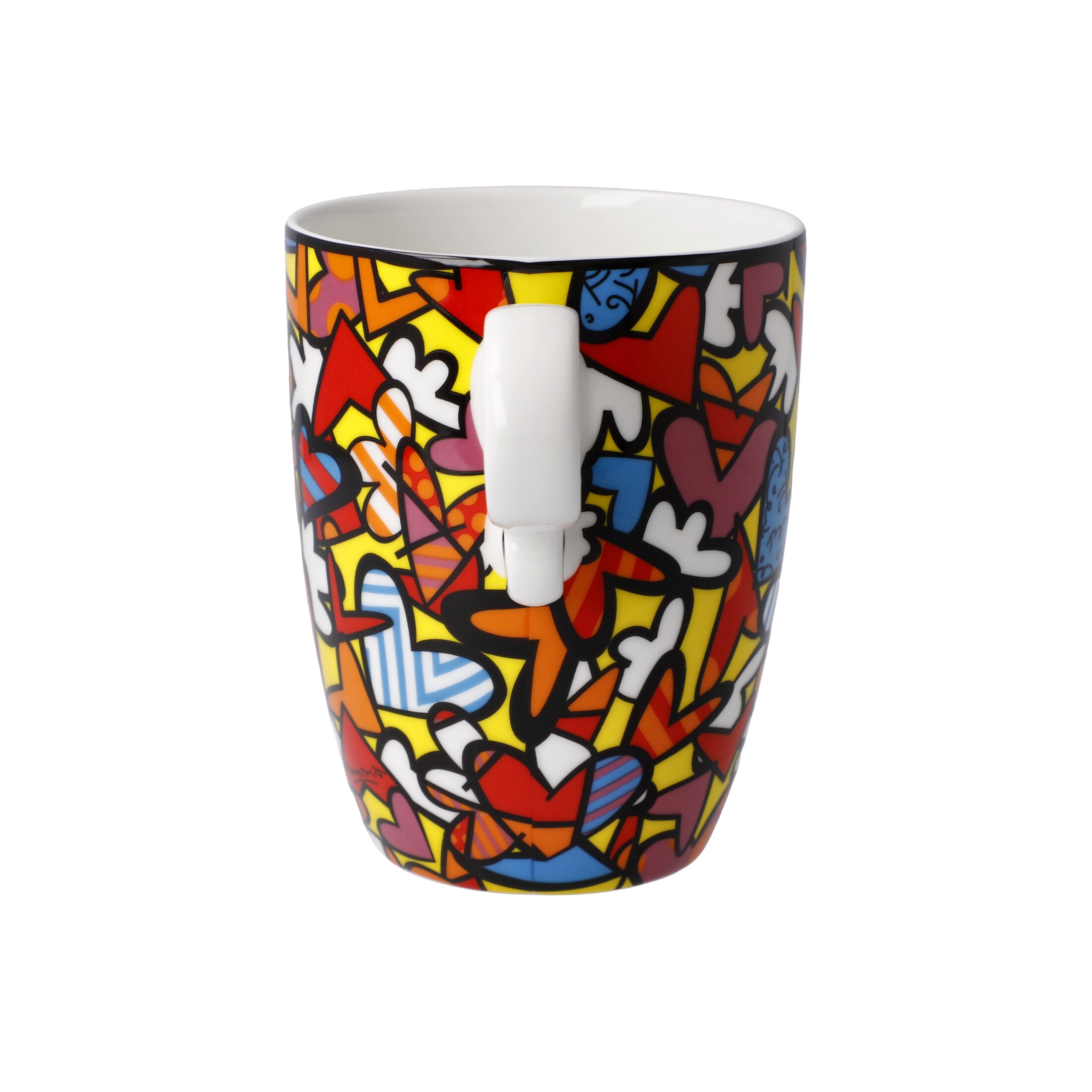 Goebel Pop Art Romero Britto Künstlertasse All We Need is Love – Bild 3