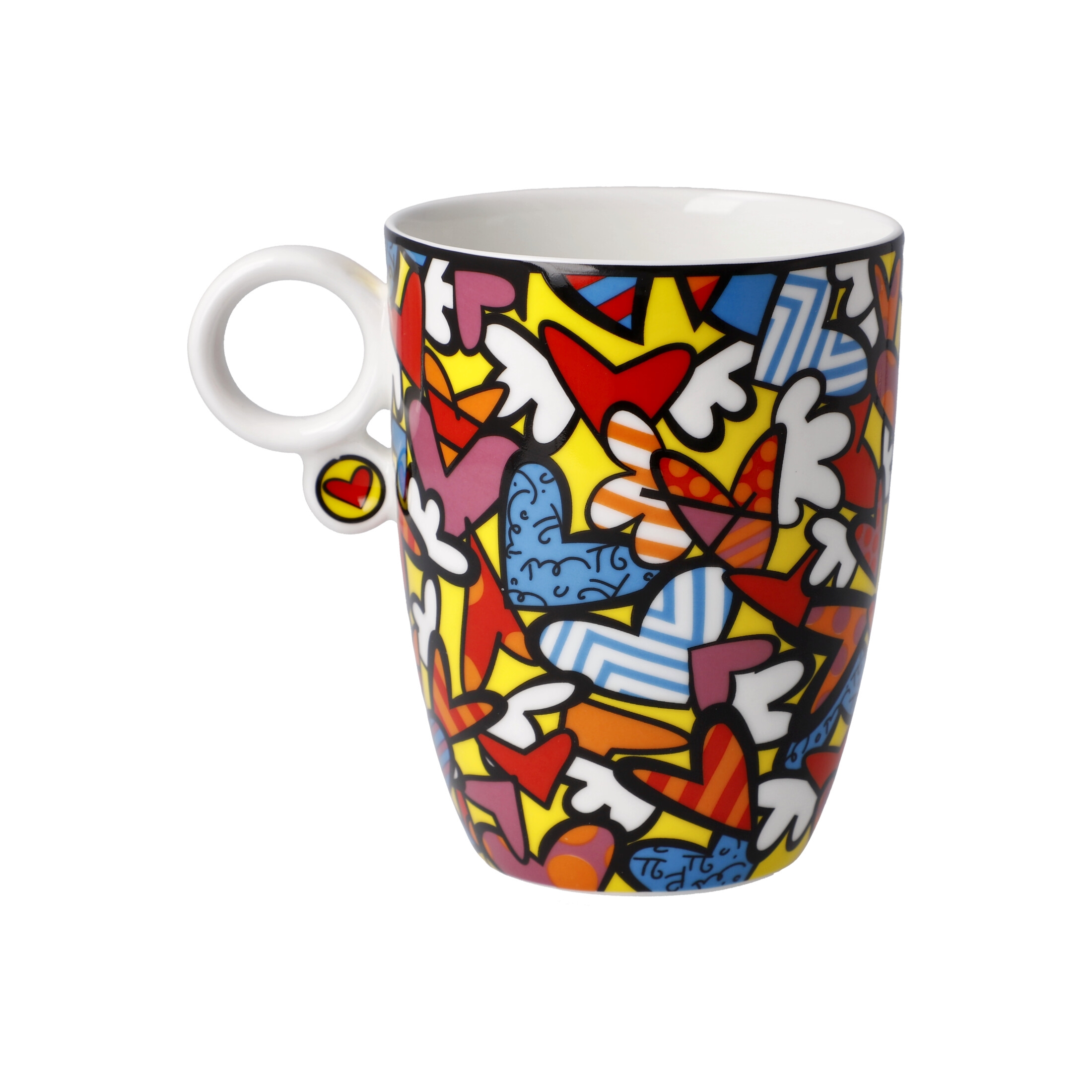 Goebel Pop Art Romero Britto Künstlertasse All We Need is Love – Bild 4