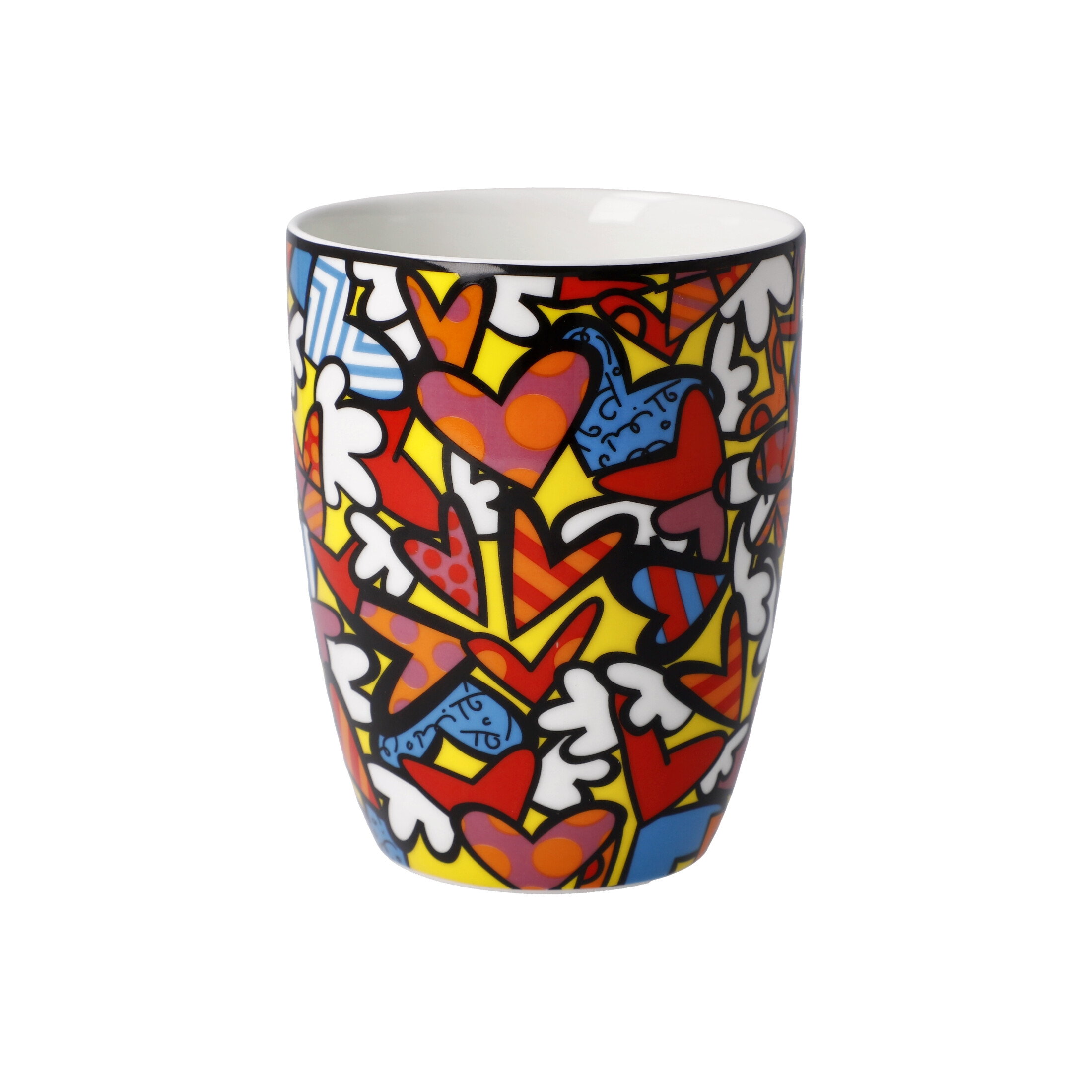 Goebel Pop Art Romero Britto Künstlertasse All We Need is Love – Bild 5