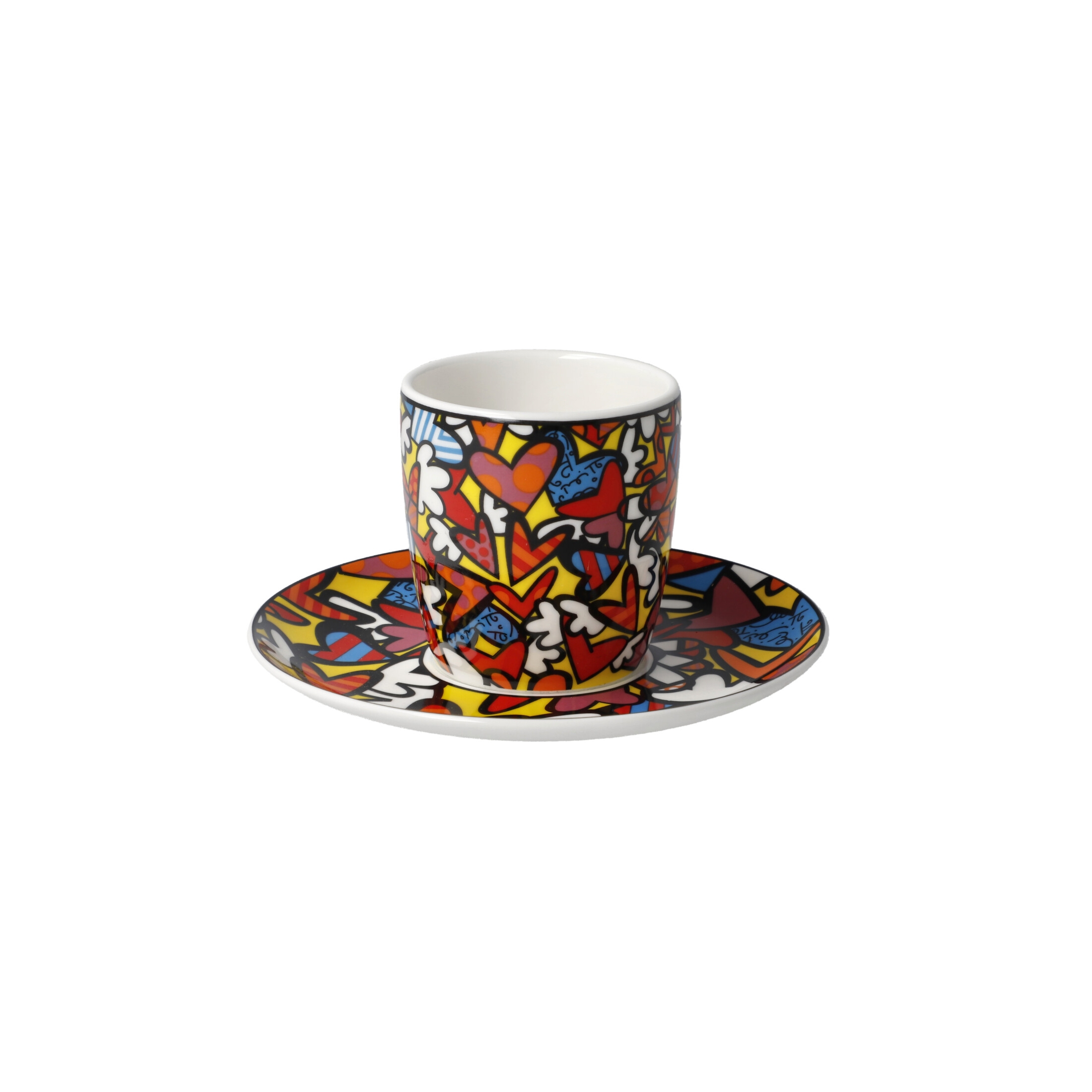 Goebel Pop Art Romero Britto Espressotasse All We Need is Love – Bild 5