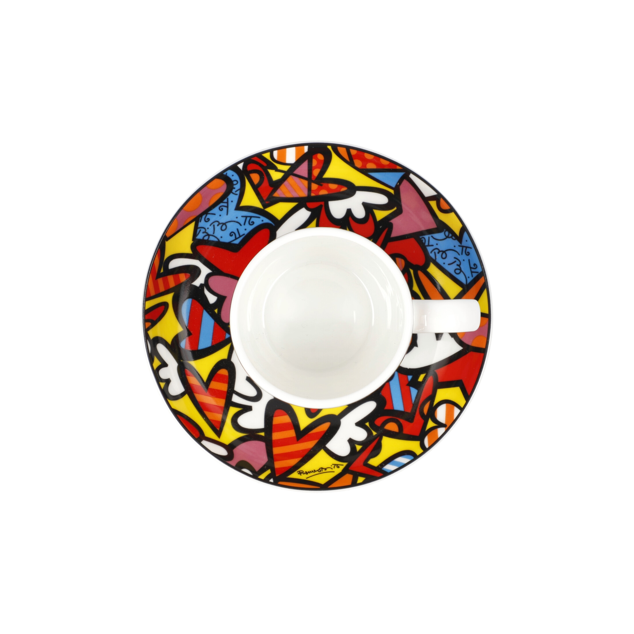 Goebel Pop Art Romero Britto Espressotasse All We Need is Love – Bild 6