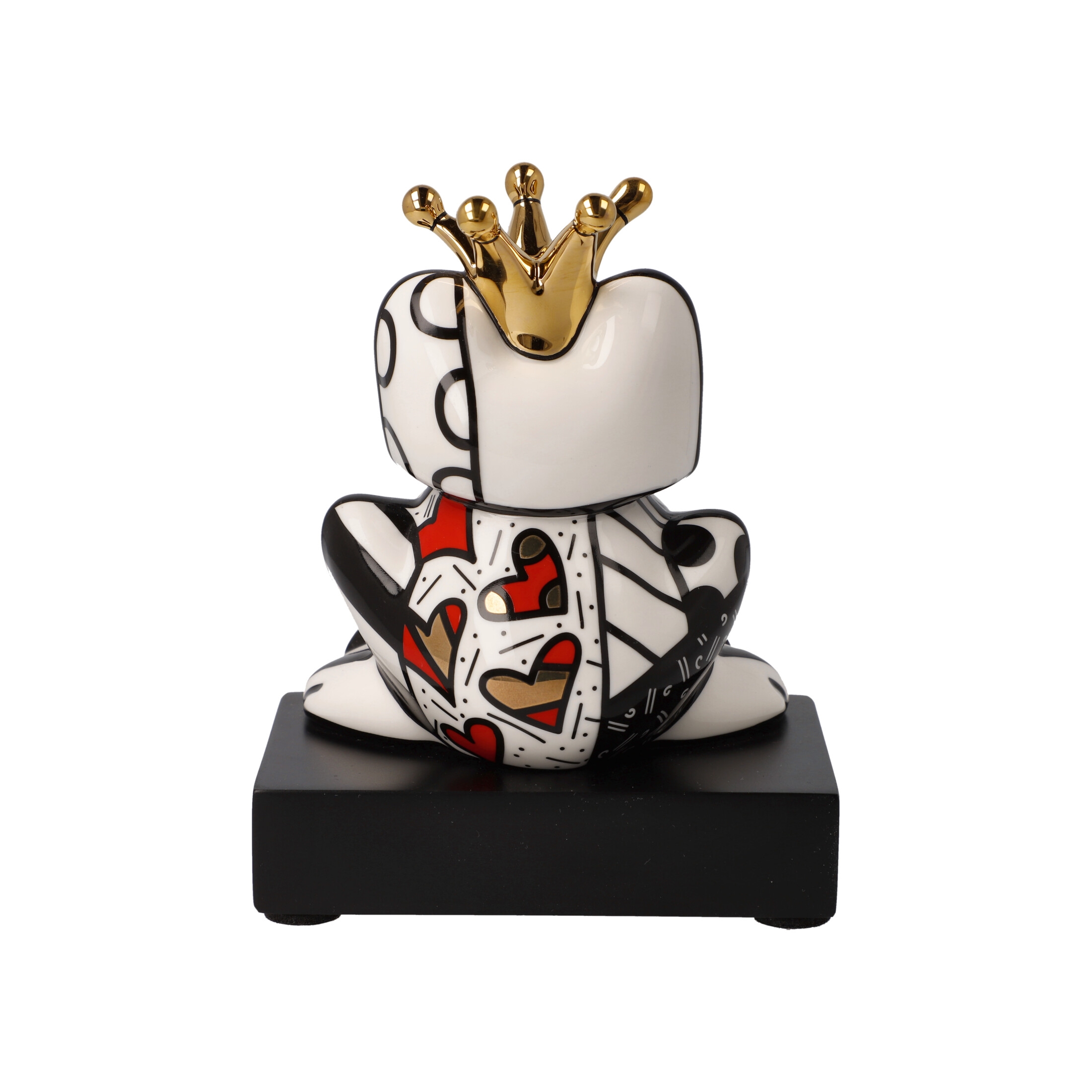 Goebel Pop Art Romero Britto Figur Golden Prince – Bild 4