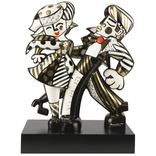 Goebel Pop Art Romero Britto Figur Golden Swing