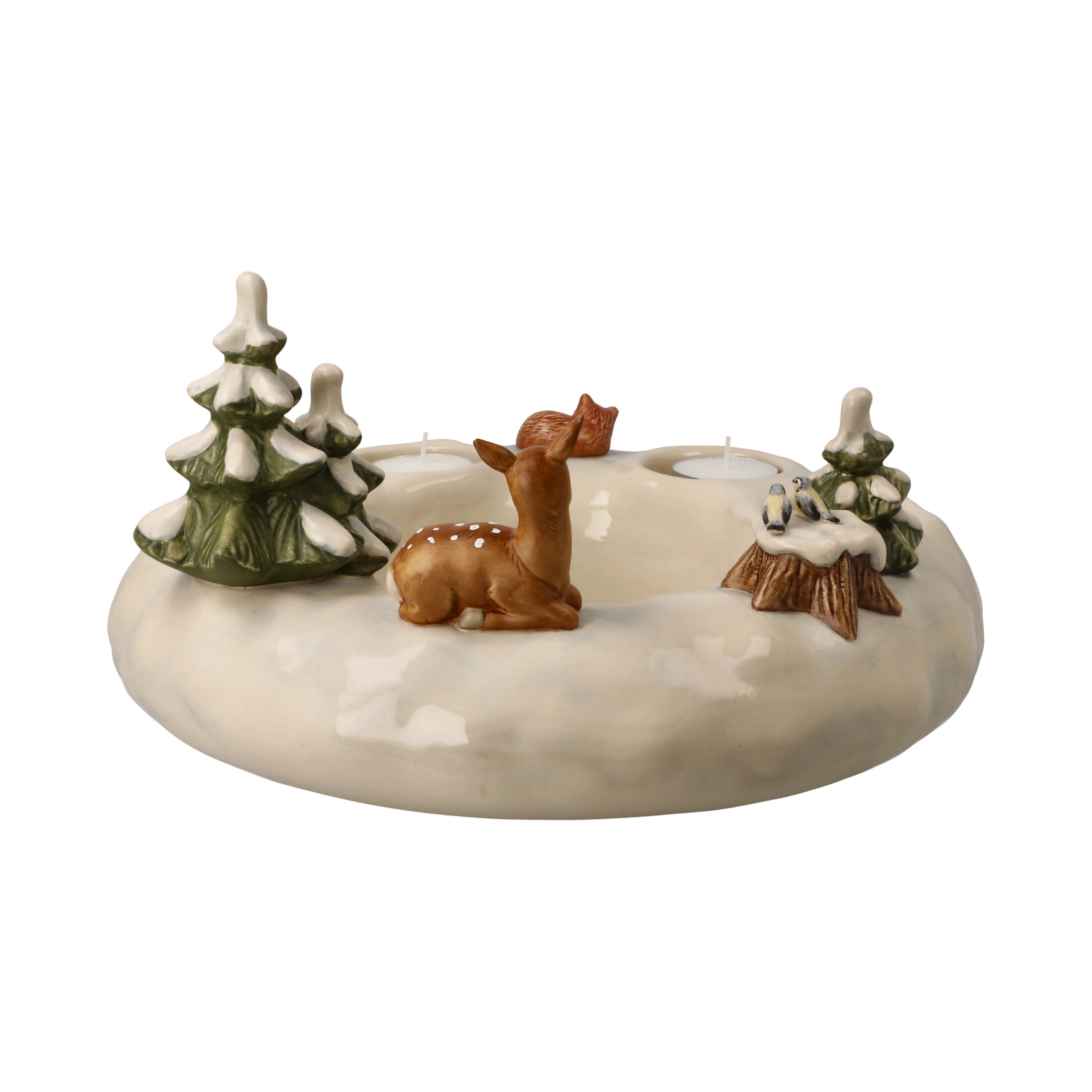 Goebel Adventskranz im Winterwald – Bild 4