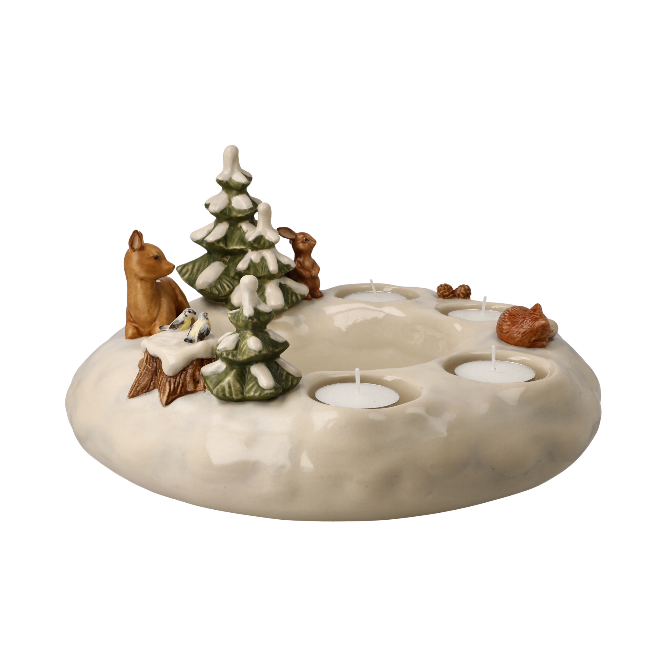 Goebel Adventskranz im Winterwald – Bild 5