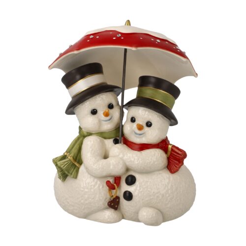 Figur Schneemann Winterliebe