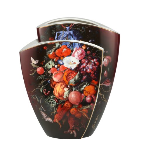 Goebel Jan Davidsz de Heem Vase Girlande aus Blumen und Früchten