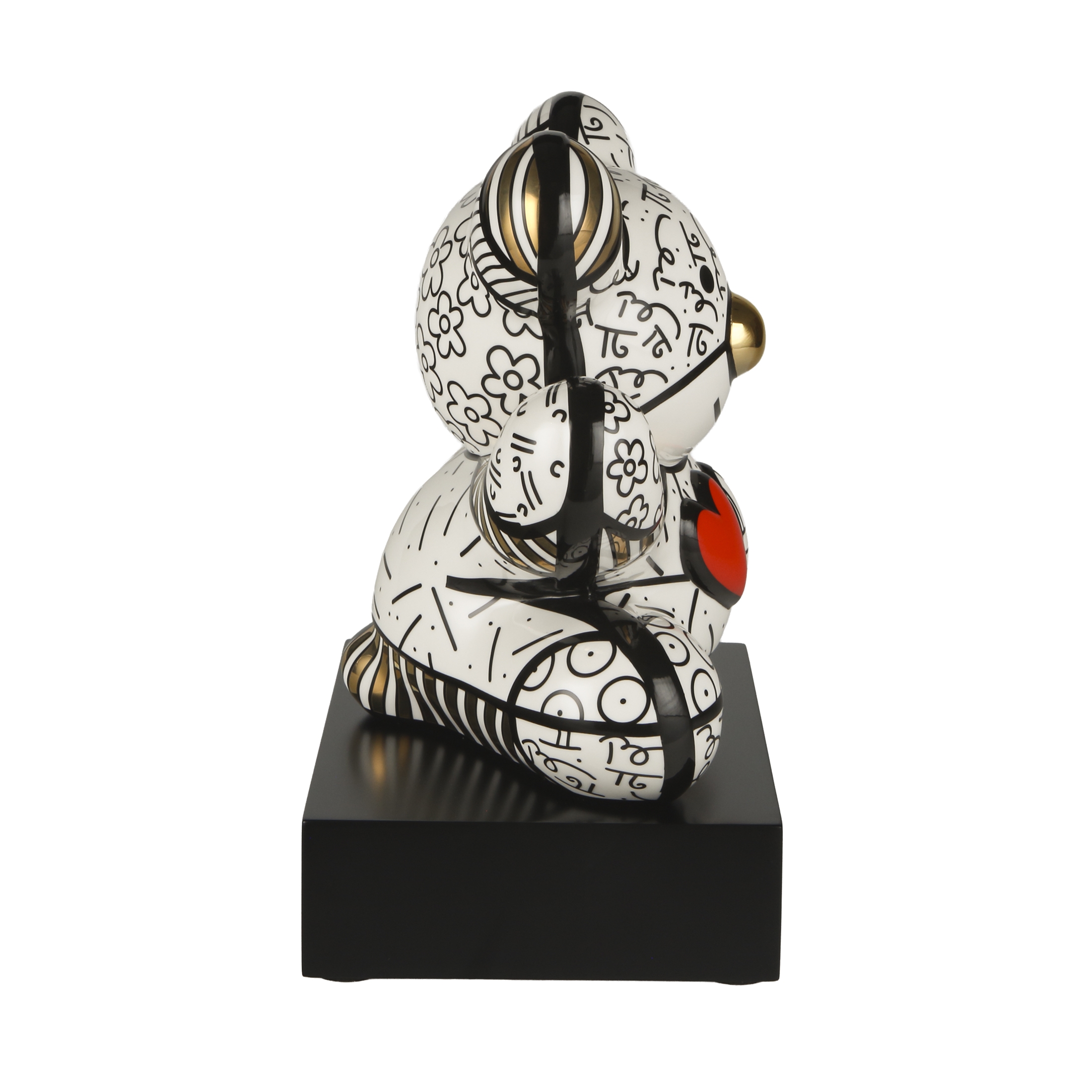 Goebel Pop Art Romero Britto Figur Golden Truly Yours – Bild 4