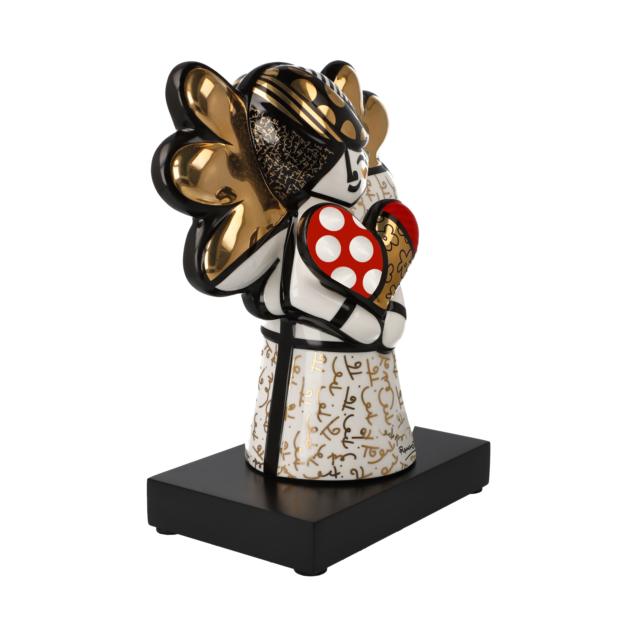 Goebel Pop Art Romero Britto Figur Golden Faith – Bild 3