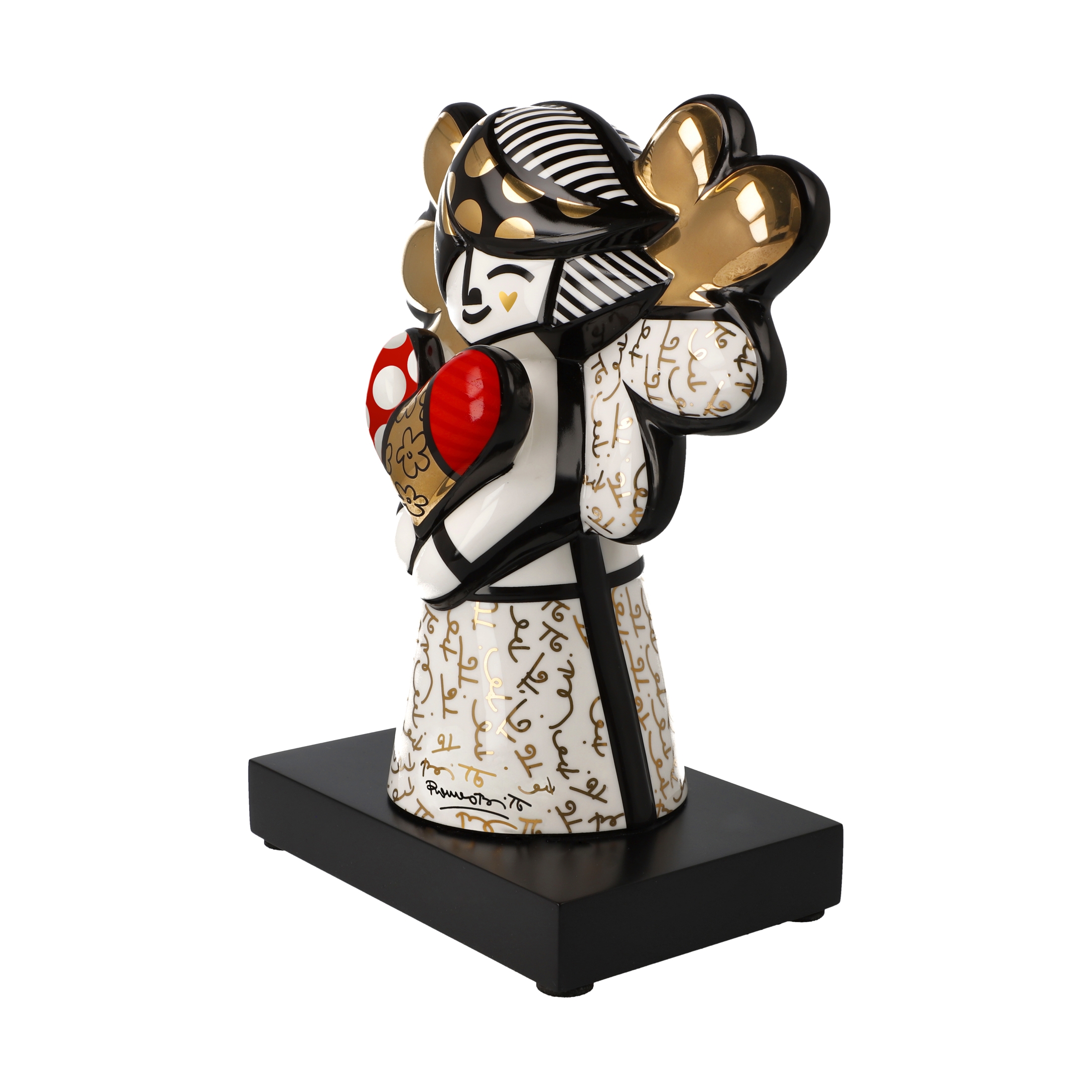 Goebel Pop Art Romero Britto Figur Golden Faith – Bild 4