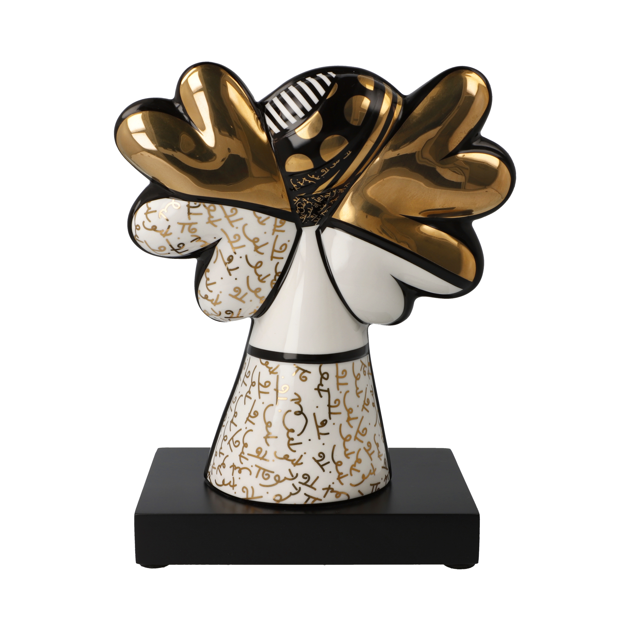 Goebel Pop Art Romero Britto Figur Golden Faith – Bild 2